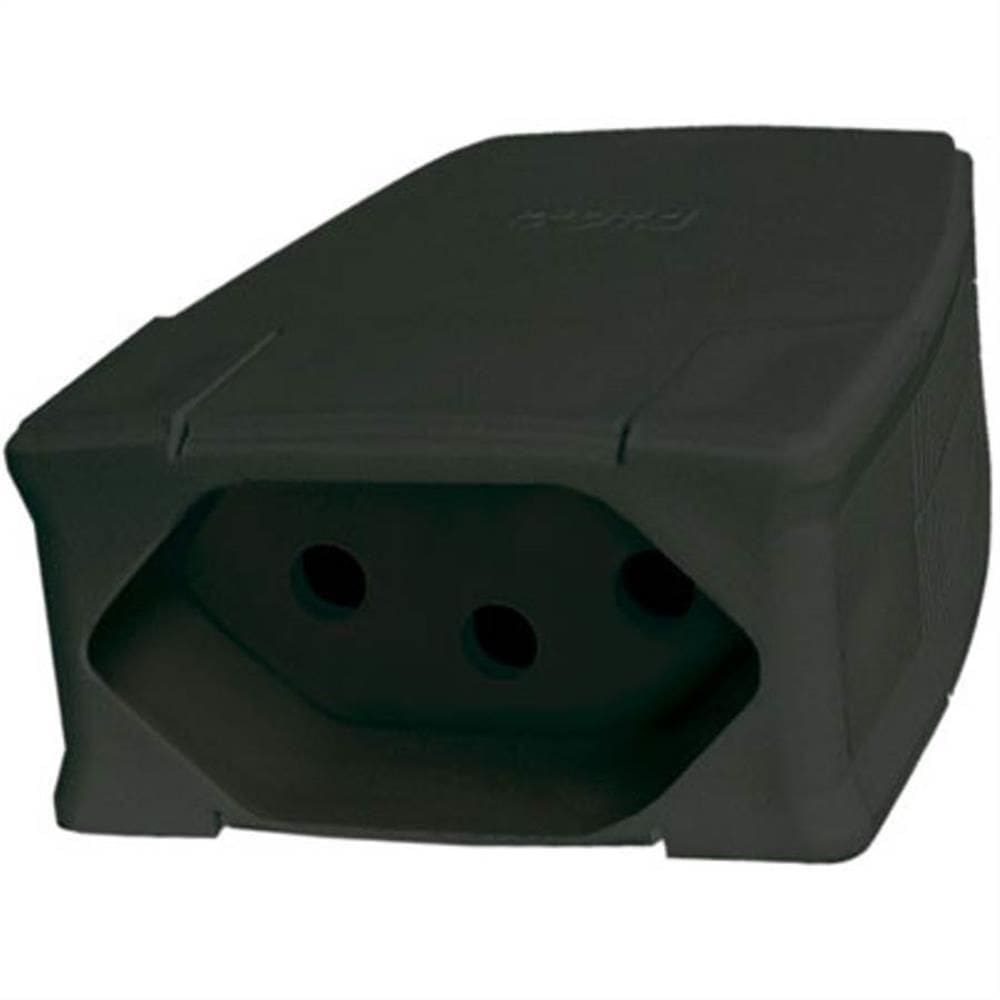 Prolongador Profissional 20a 2p+t Preto - 615857 - Pial Prolongador Profis.20a 2p+t Pr Pial 615857