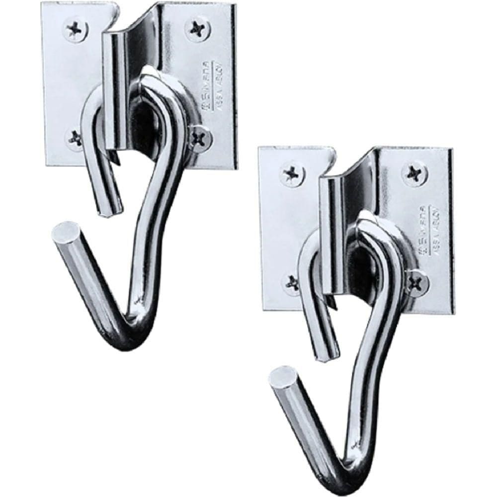 Gancho Armador De Rede Aço Carbono Com 2pçs - 92379 - Silvana Gancho Armador De Rede Aço Carbono - 92379 - Silvana