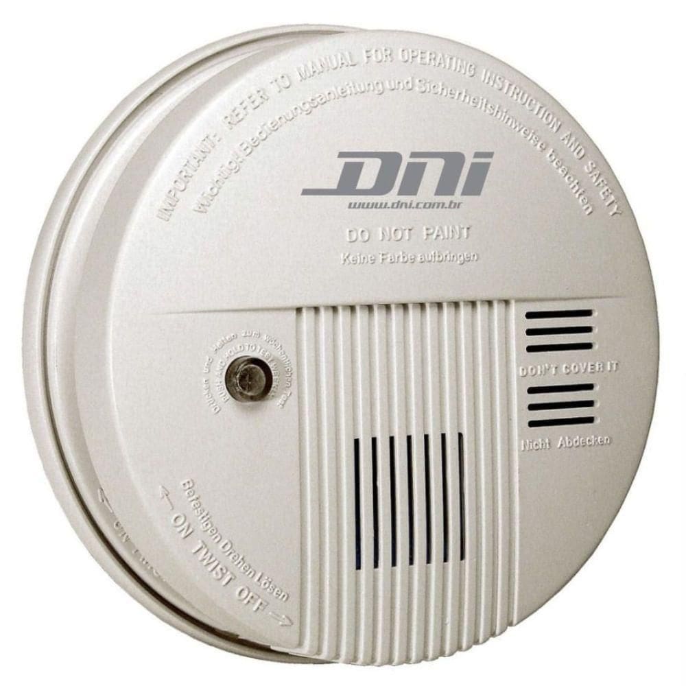 Detector De Fumaça Com Alarme - Dni6915 - Key West Detector De Fumaca C-entrada Central Key Dni6915