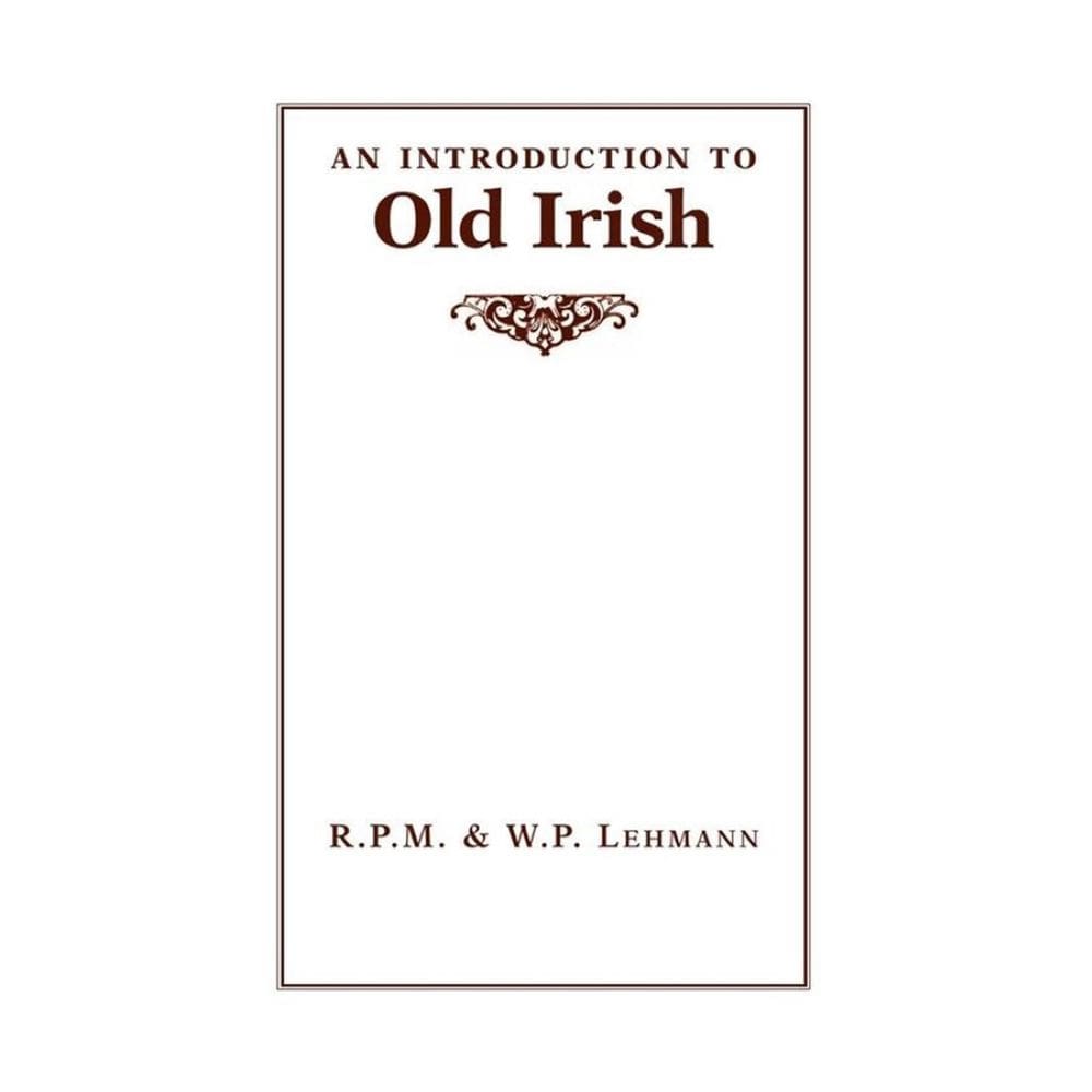 An Introduction to Old Irish - Inglês