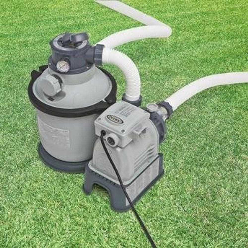 Bomba Filtrante Sistema Areia para Piscinas Krystal Clear 4.000 Litros/hora Intex 220v