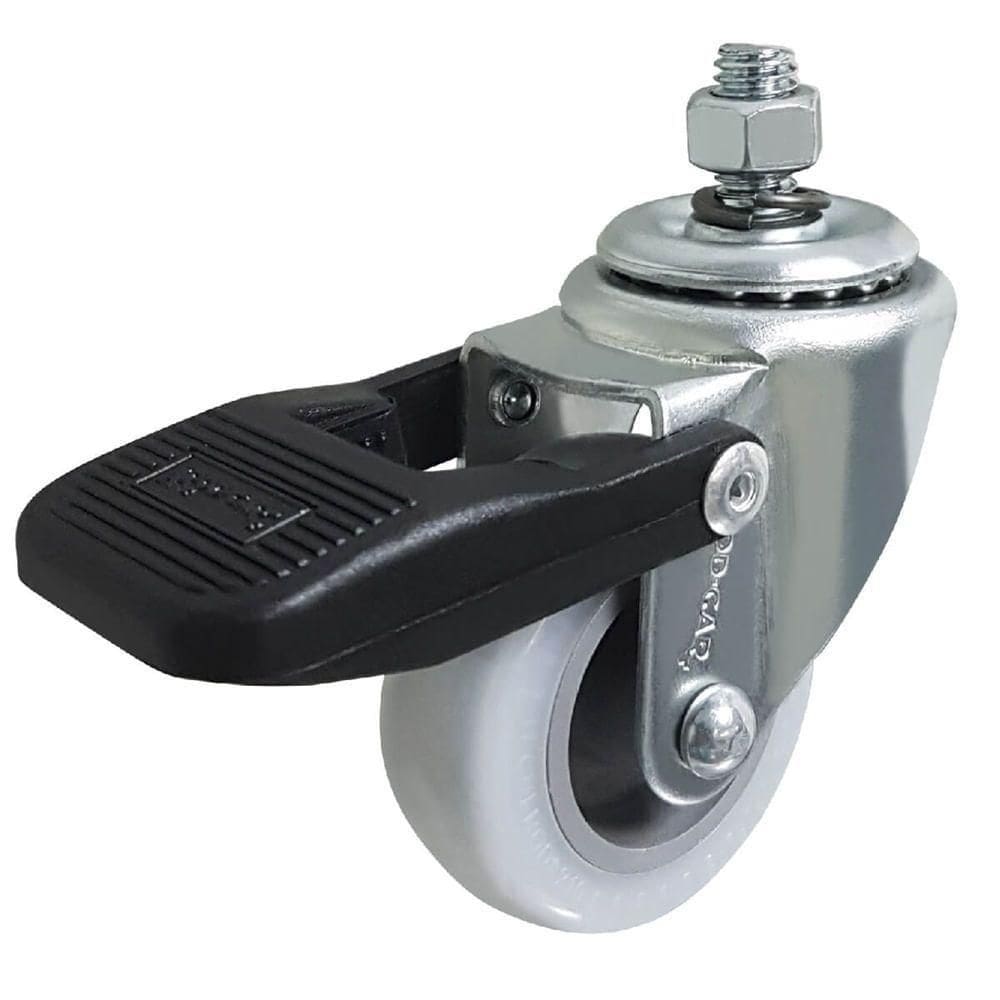 Rodízio Giratório Com Base 60 Kilos Grro 210 Np - 107447 - Rod-car