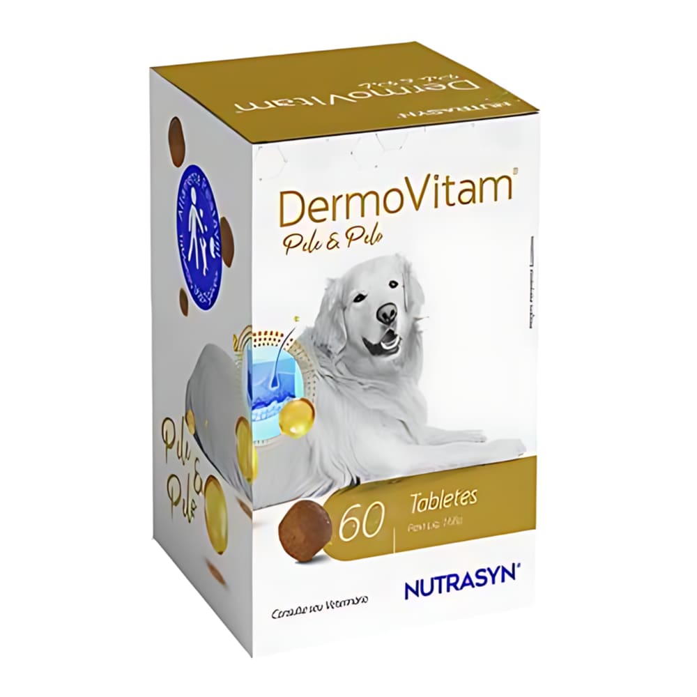 Dermovitam Pele E Pêlo C/60 Tabletes (ômega3 + ômega 6)
