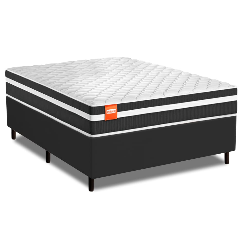 Cama Box Queen Molas Ensacadas Bali 158x198x60cm