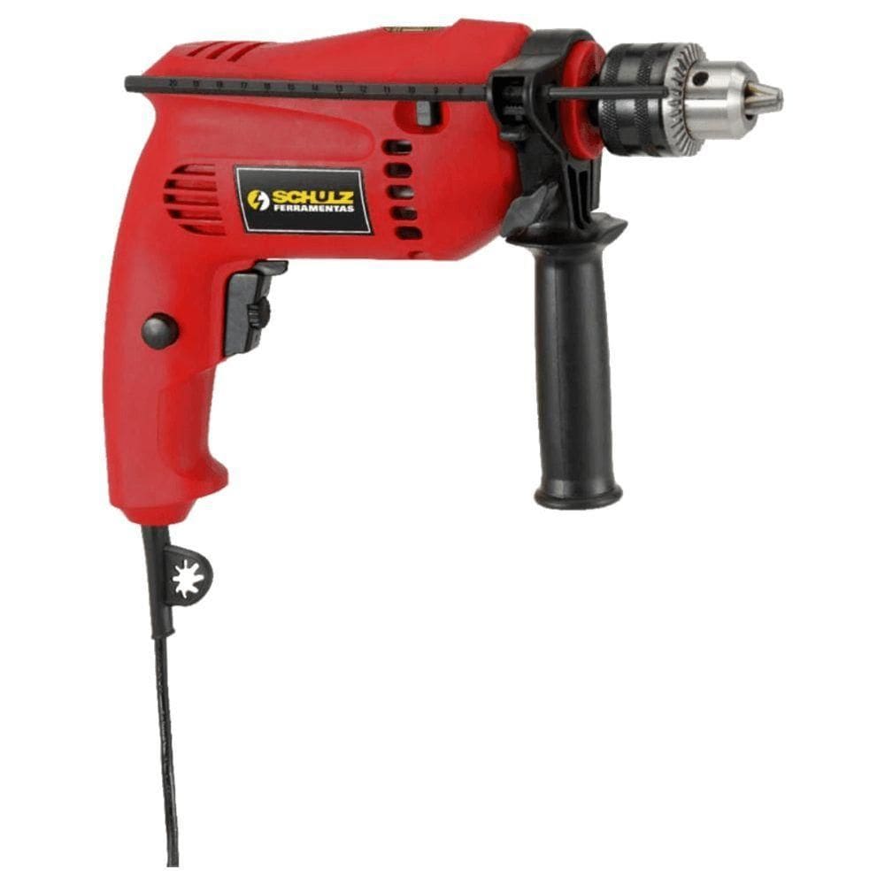 Furadeira De Impacto 500 Watts 1-2”” Plus - Schulz Furad.impacto 500w 1-2 Plus 127v Schulz 9290040-0