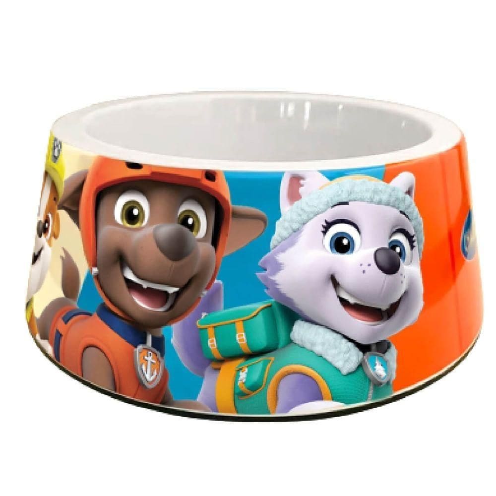 Comedouro Paw Patrol Laranja Tamanho P - 70815 - Chalesco