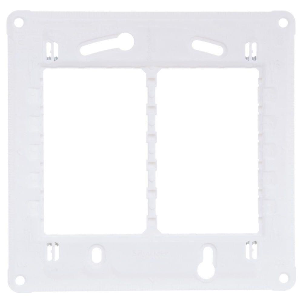 Suporte 4x4 Para 6 Módulos Branco Orion - S71020324 - Schneider Suporte 4x4 P-6modulos Bco Schneider
