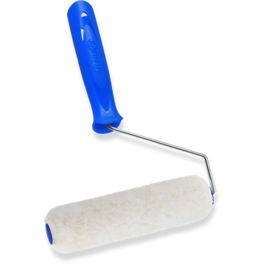 Rolo Para Pintura De Lã De Carneiro Com Cabo 15cm - 61346150 - Pincéis Tigre