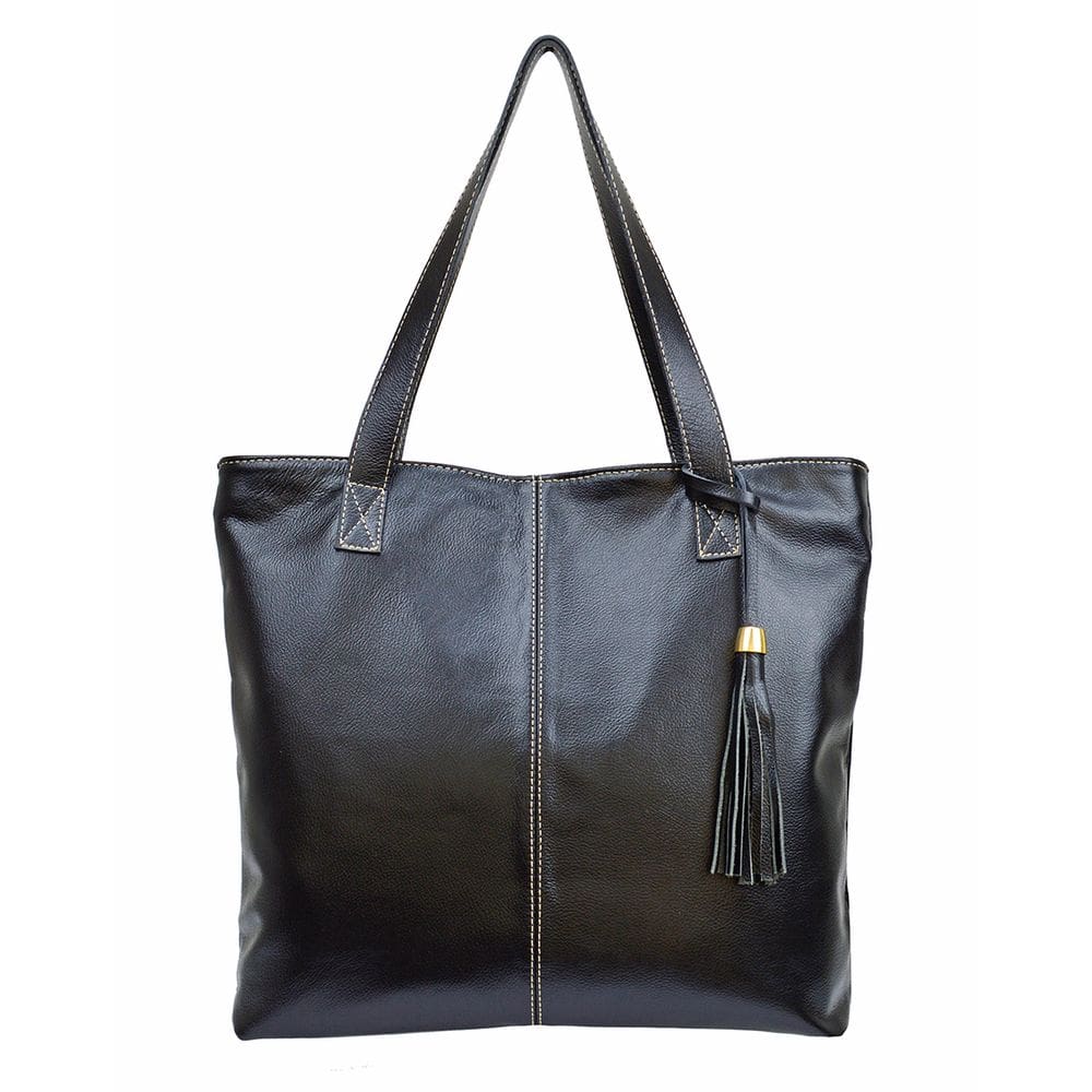 Bolsa Feminina Grande Ombro Shopbag Shopping bag em Couro