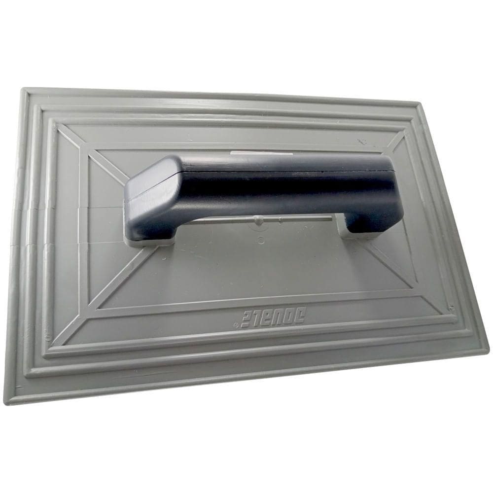 Desempenadeira Lisa Cinza 17x29cm - 2000- S - Double Desempenadeira Lisa Cinza 17x29cm - 2000-e - Double