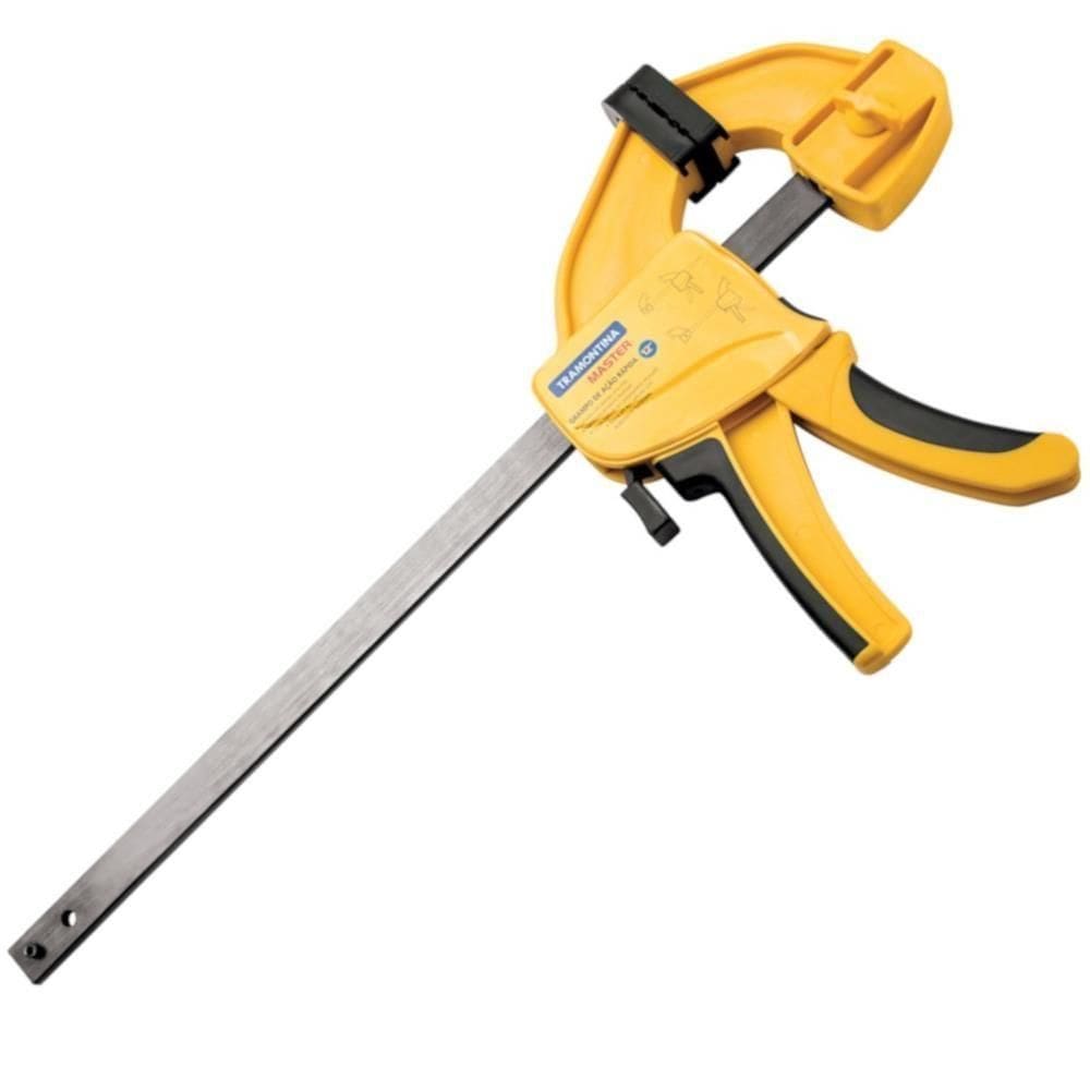 Grampo De Ação Rápida 12”” - 43194012 - Tramontina Grampo De Ação Rápida 12” - 43194012 - Tramontina