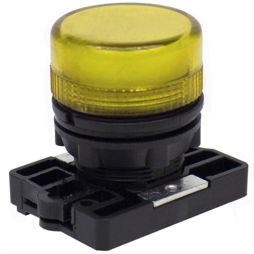 Sinalizador Luminoso Amarelo - Sllsl3 - Steck Sinalizador Luminoso Amarelo Sllsl3 Steck