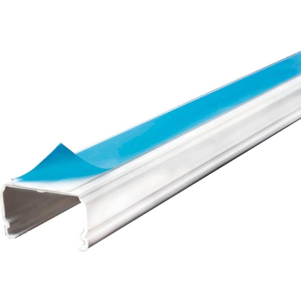 Canaleta Dexson 20x12mm Com Adesivo 2 Metros Branca - Dxn10051 - Schneider Canaleta P-superficie Dexson 20x12mm Bca