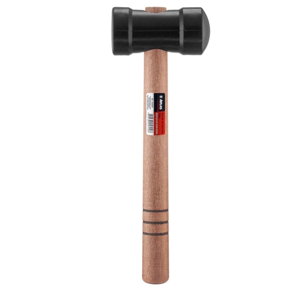 Martelo De Borracha 60mm Preta - At5060p - Pincéis Atlas Martelo De Borracha 60mm Preta A... - At5060p - Pincéis Atlas