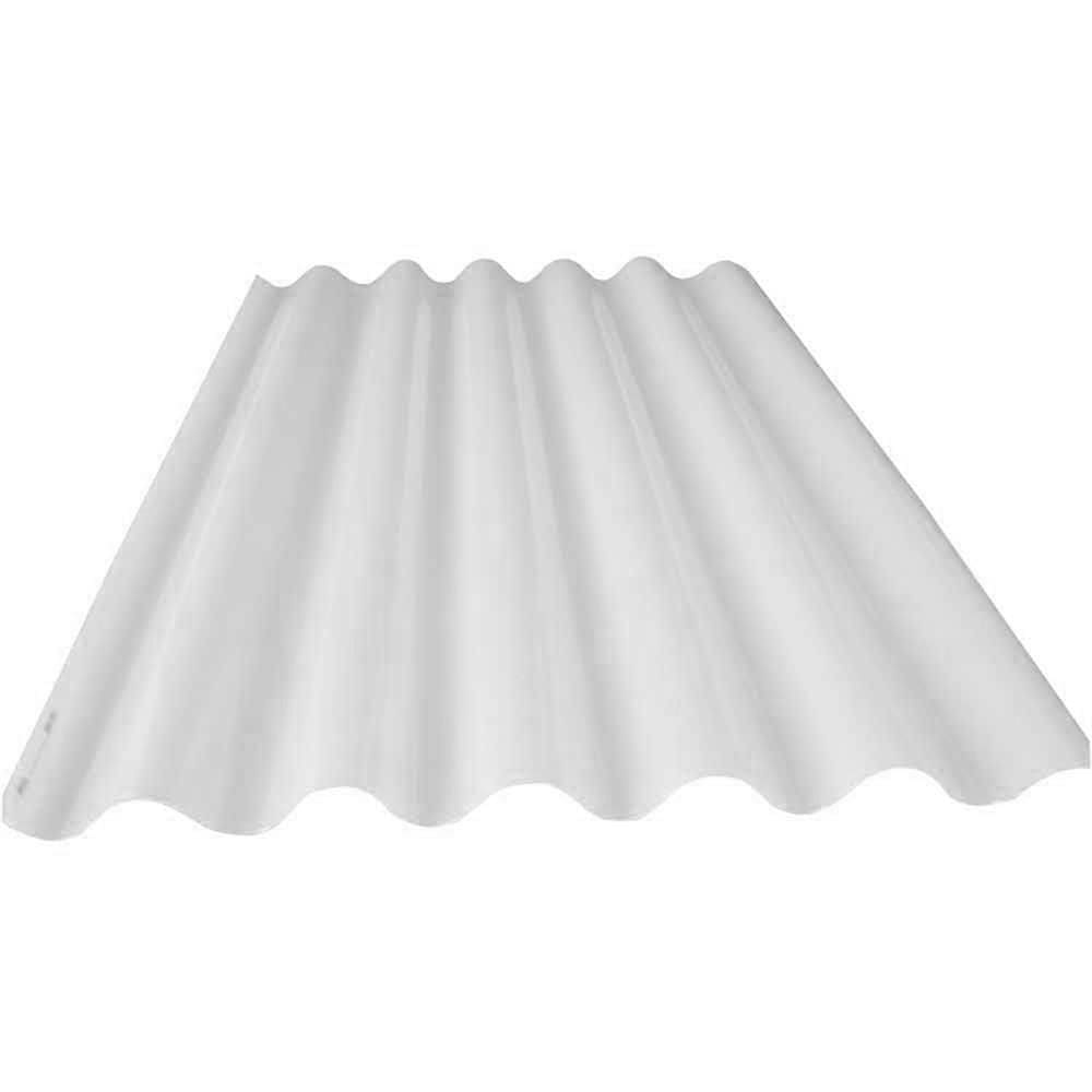 Telha Plástica Onda Alta 1,2mm 2,44x1,10 Metros - 51.0244 - Atco Telha Plast Onda Alta 2,44x1,10 Atco-ibrap