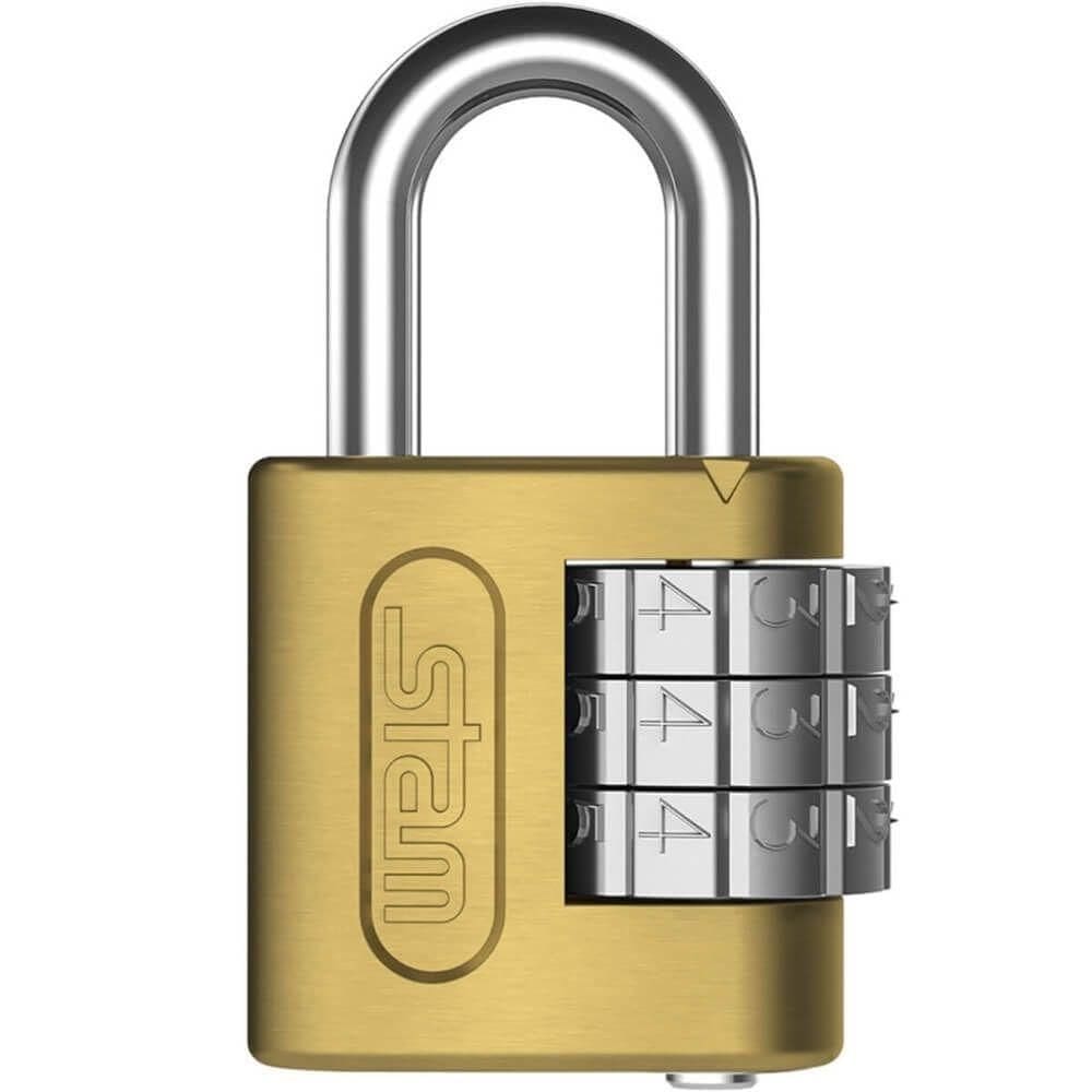 Cadeado Zamac Latonado Com Segredo 25mm - 00501 - Stam