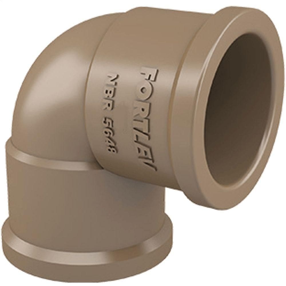 Joelho 90 Soldavel 50mm - 10130503 - Fortlev Joelho 90 Soldavel 50mm