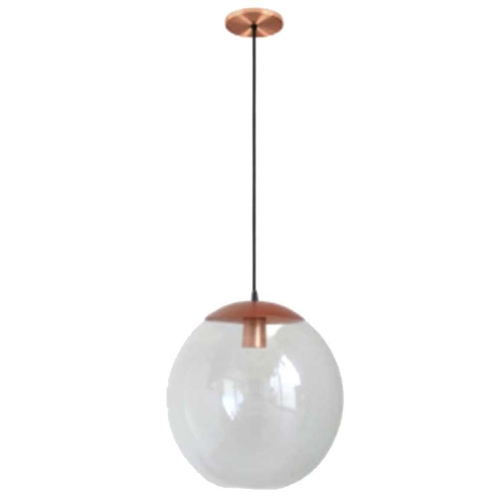 Pendente Catar Bola Transparente 20 Cm - Pd2186-1co_fo - Kin