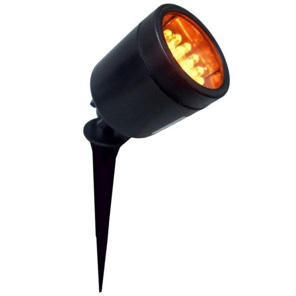 Luminária Espeto De Jardim Ambar Com Led Bivolt - 6109 - Key West Espeto P-jardim Ambar Led Bivolt Key Wes 6109