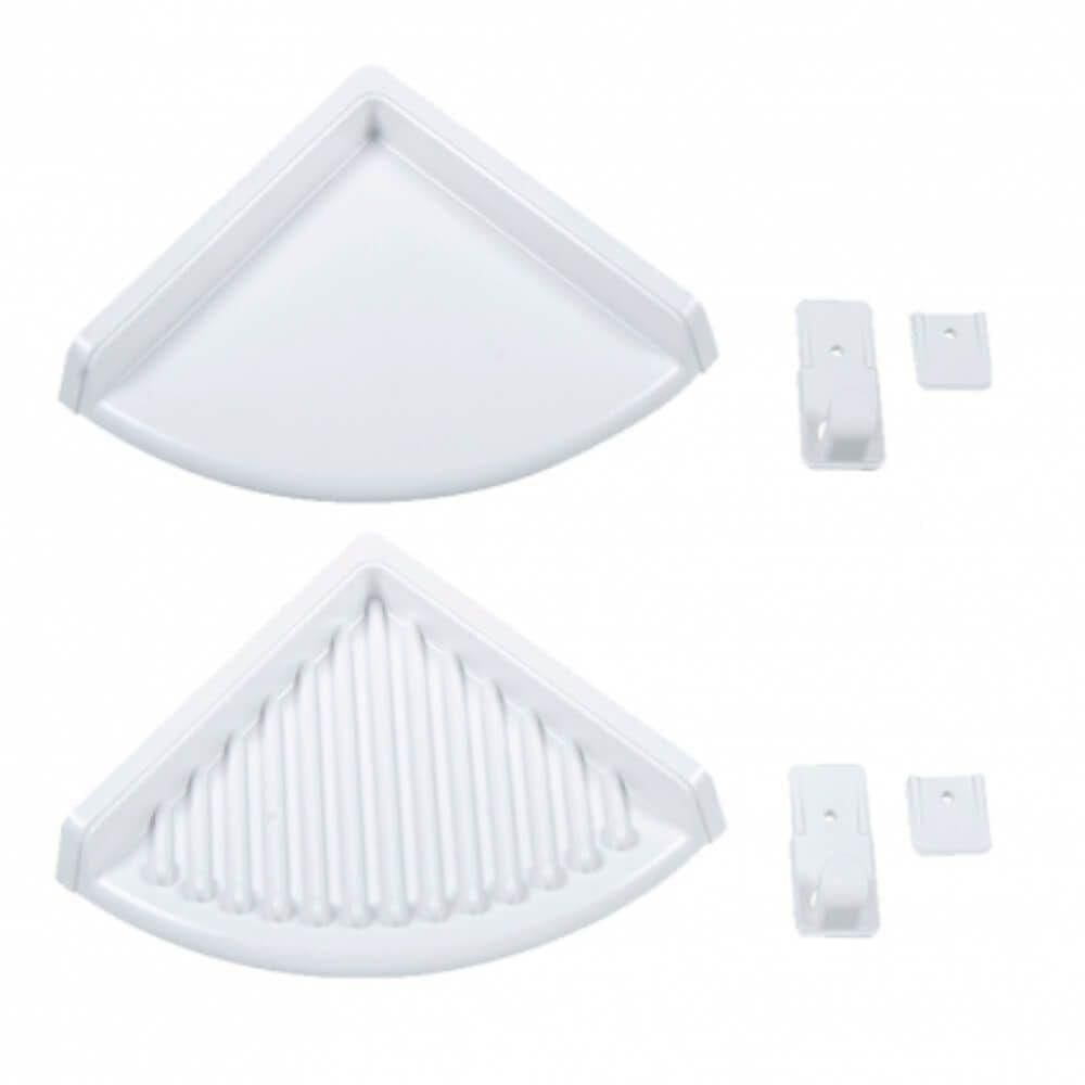 Kit De Cantoneira Para Banheiro Cinza - Ksp1 - Astra