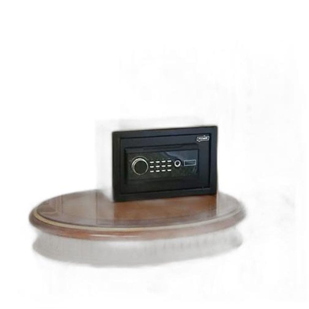 Cofre Segurança Teclado E Biometria Digital 8L - 31X20X20Cm