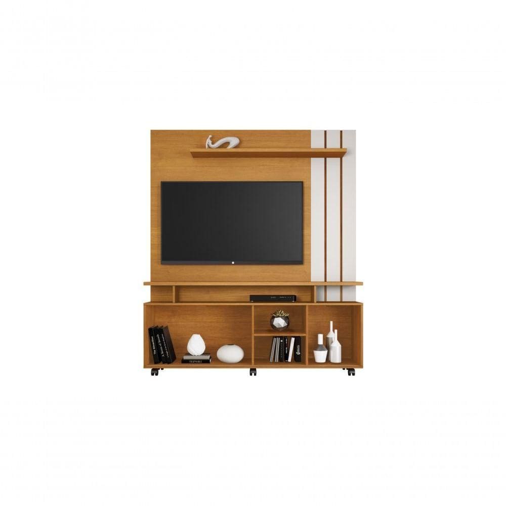 Estante Home Para Até 65 Polegadas Serrano Jcm Movelaria Porta Cinamomo-off White