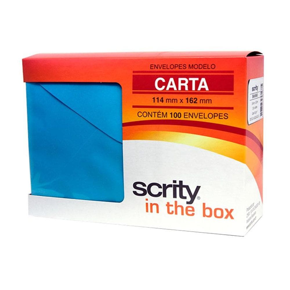 Envelope Color Plus Bahamas 114x162mm 100und Scrity