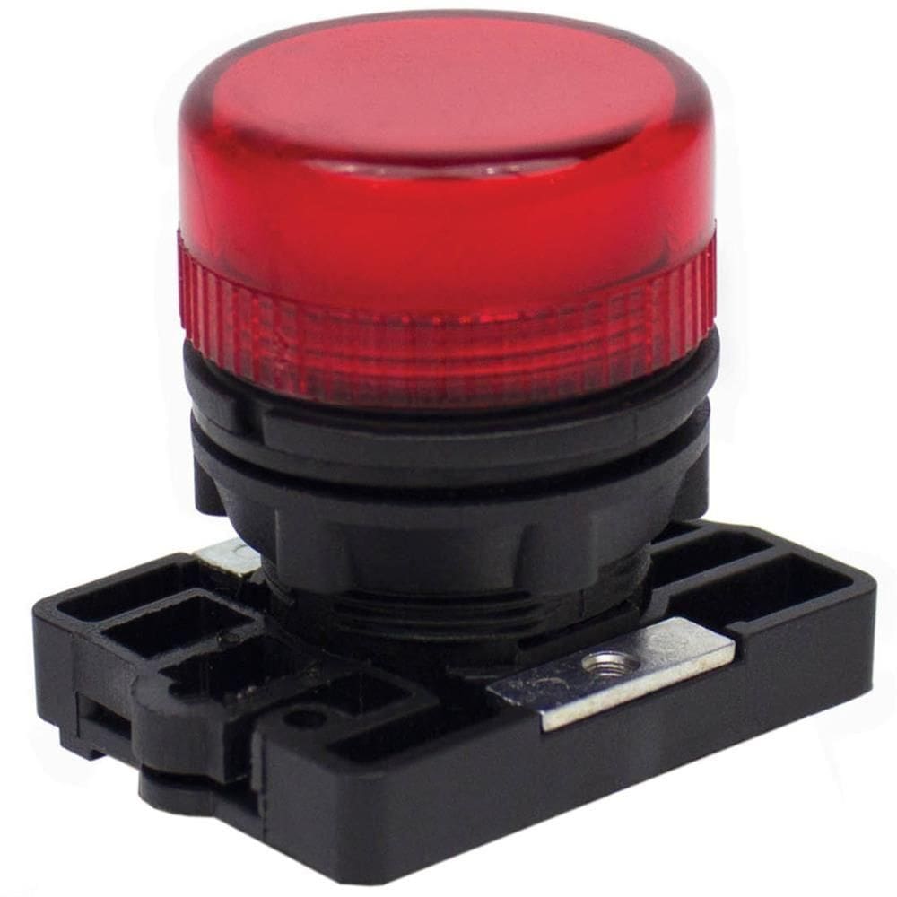 Sinalizador Luminoso Vermelho - Sllsl1 - Steck Sinalizador Luminoso Vermelho S-lsl1-sllsl1 Steck