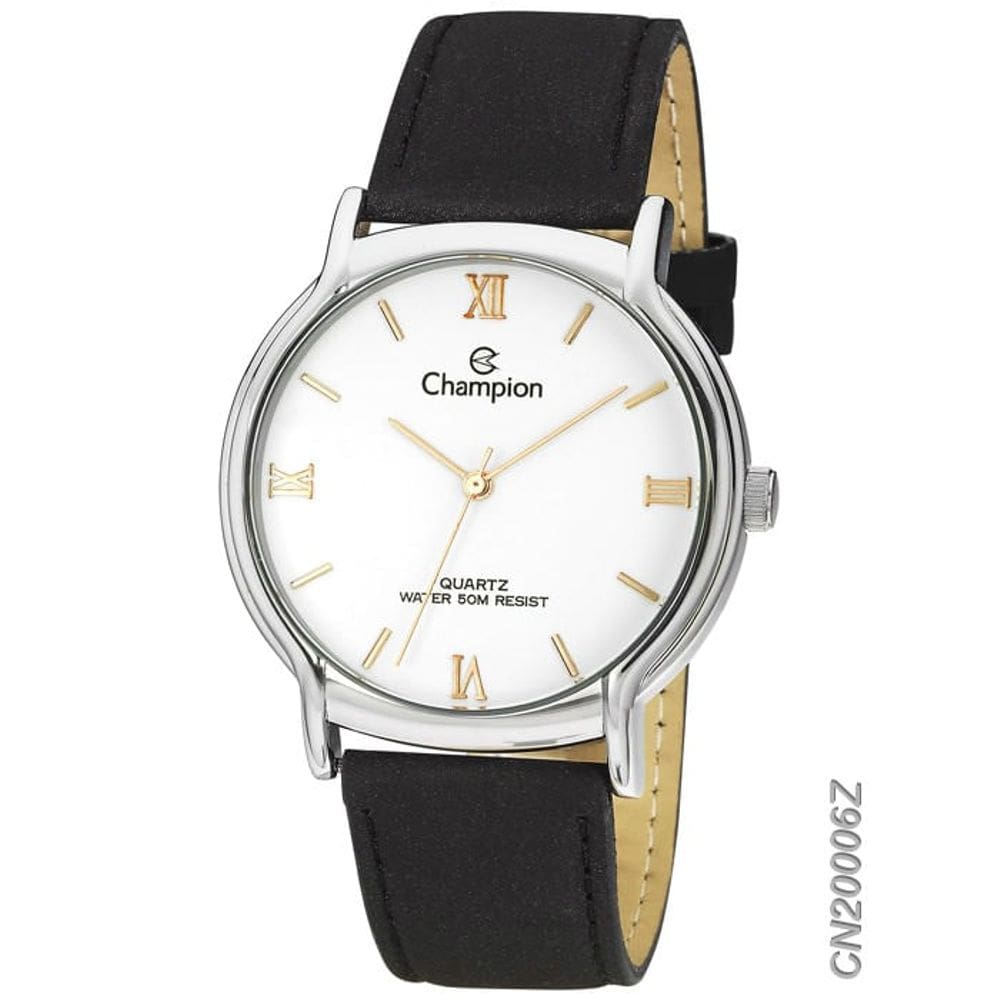 Relógio CHAMPION masculino couro CN20006Z