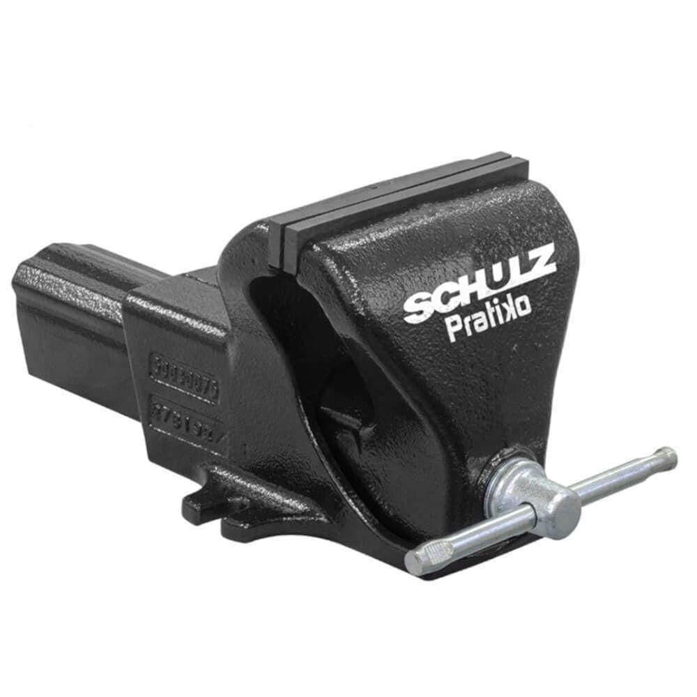 Torno De Bancada Pratiko Morsa 3”” - 10010090 - Schulz Torno De Bancada Pratiko (morsa) N°3 Schulz