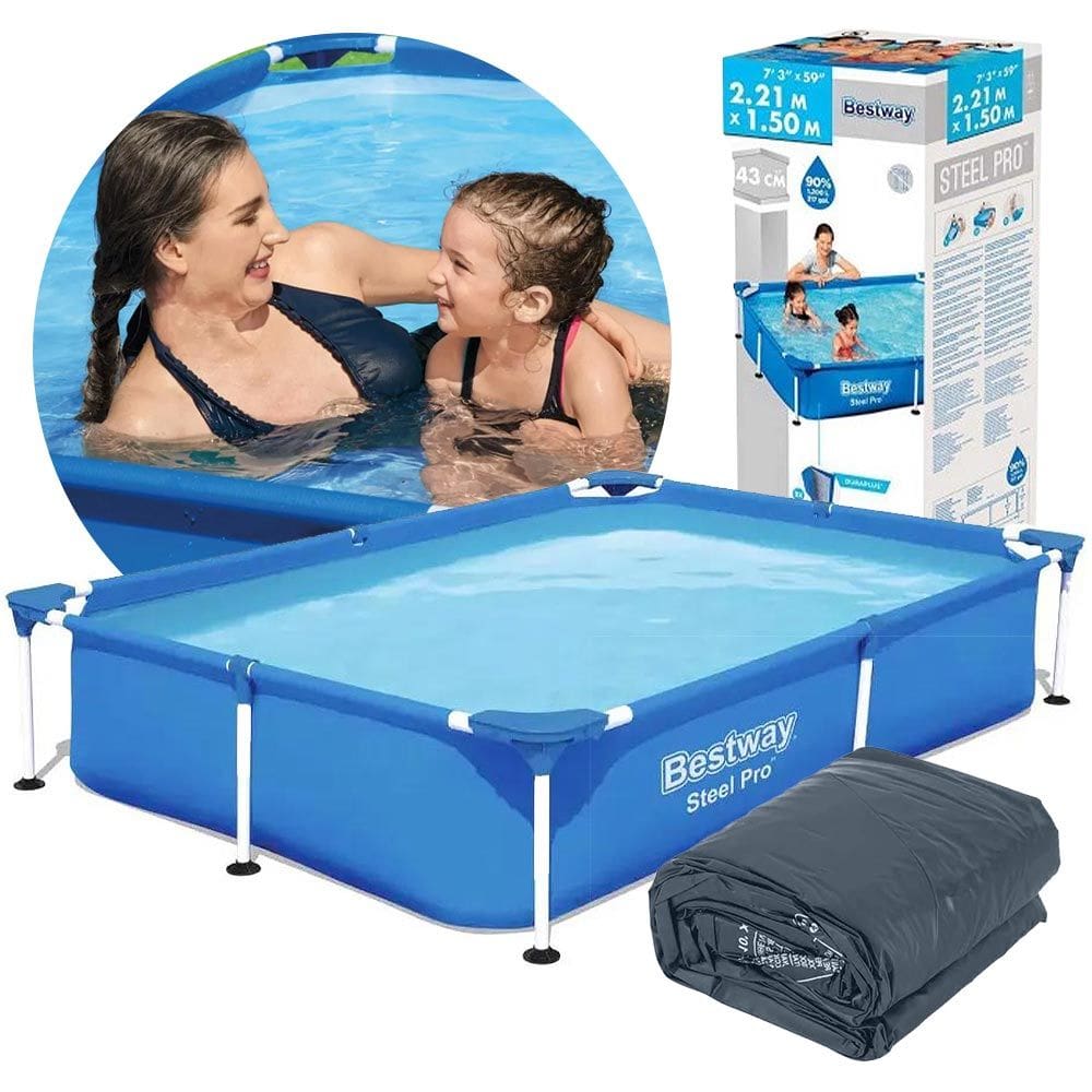 Piscina Estrutural Infantil 1.200 Litros Splash Juniors com Capa Bestway