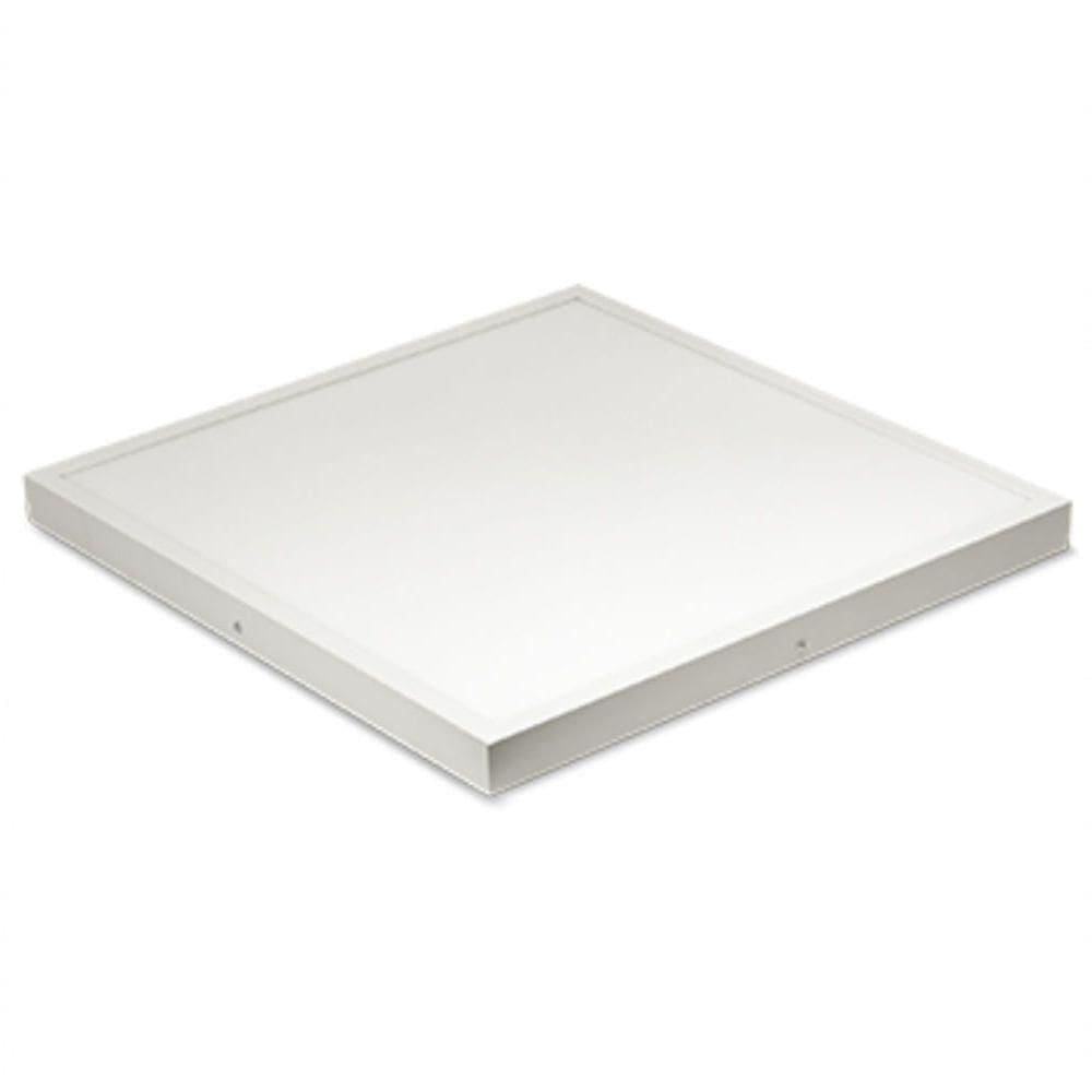Luminária Plafon Led 12 Watts 6500k De Sobrepor Quadrado Bivolt - 2058s - Galaxy Led