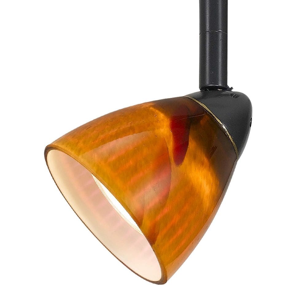 Luminária Track Benzara Hand Blwn Glass Shade 9x9x8 cm