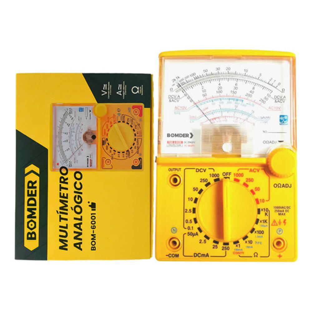 Multimetro Profissional Analogico 5 Funções