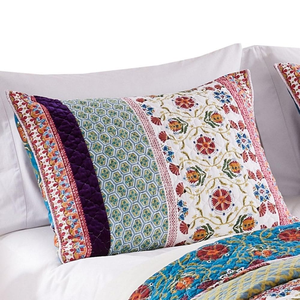 Almofada decorativa Sham Benzara BM307107 91cm Cotton King