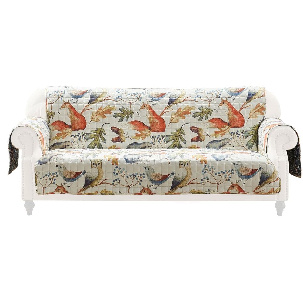 Capa de mobiliário Benzara Benjara Sofa Owl Songbird 196x77 cm
