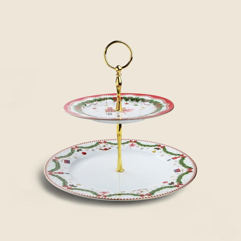 Prato para Doces Magic Porcelana 27cm - A\\CASA