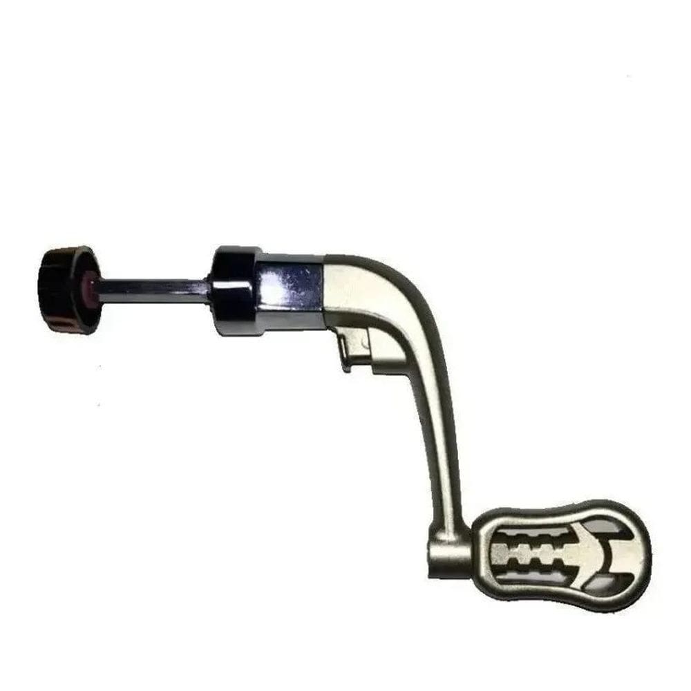 10X Manivela Cabo Bracinho Dobrável Universal Para Molinete