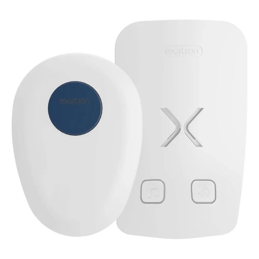 10X Campainha Sem Fio 28 Toques 3 Volumes Exatron Leca4950