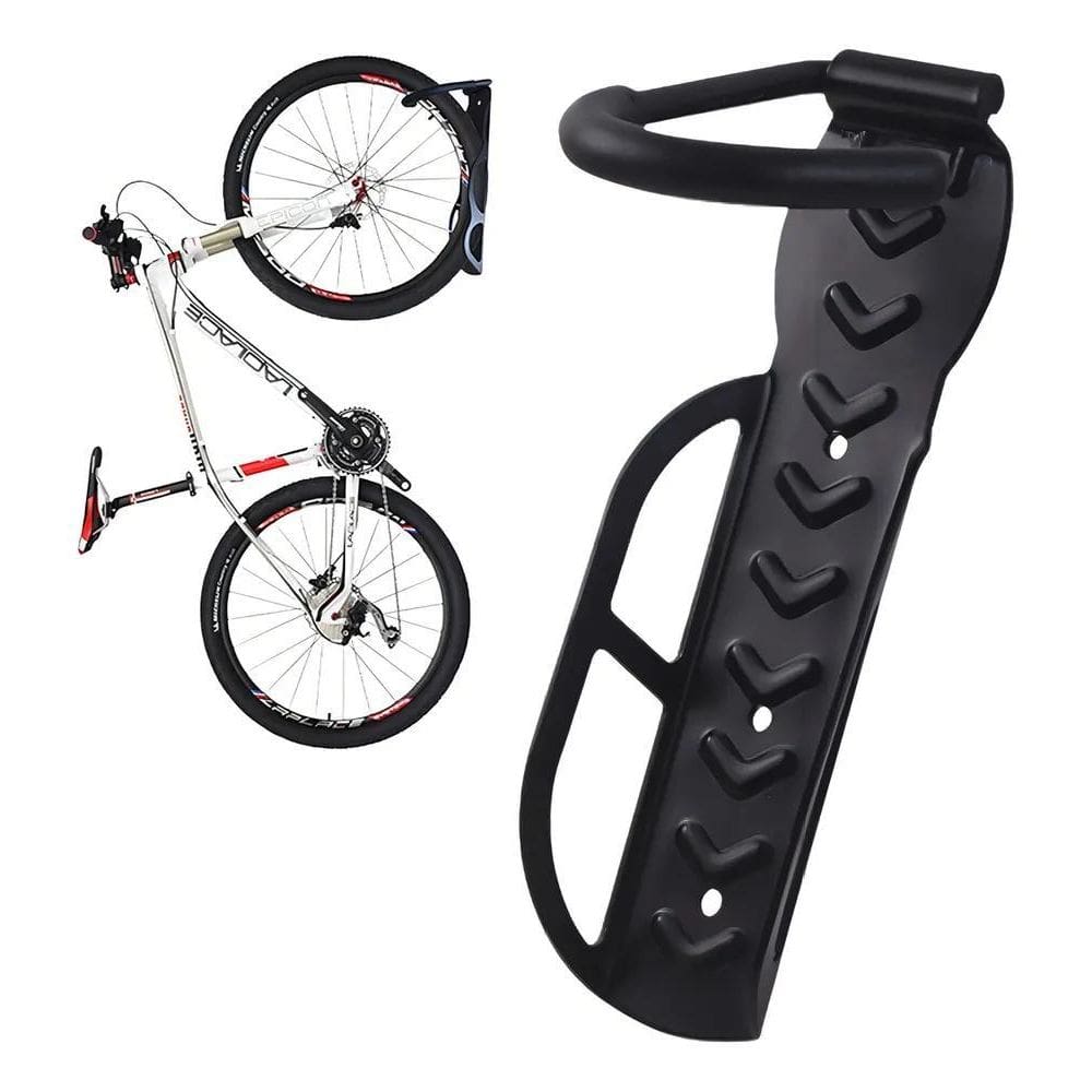 10X Suporte Parede Vertical Com Gancho Resistente Bicicleta