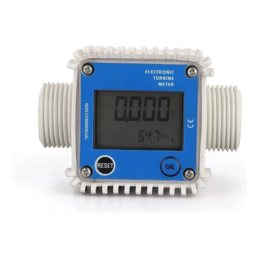 10X Medidor Digital De Fluxo Vazao Agua Diesel Arla 320 Qui
