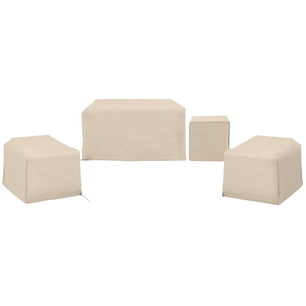 Conjunto de bronzeamento impermeável Crosley de 4 peças