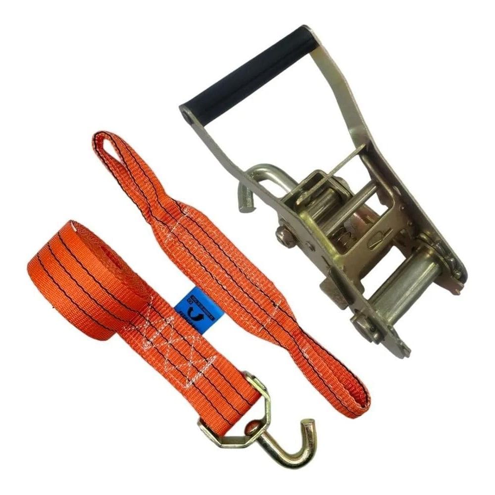 10X Kit Cinta Catraca Guincho Plataforma 5 Ton X 6Mt Cor La