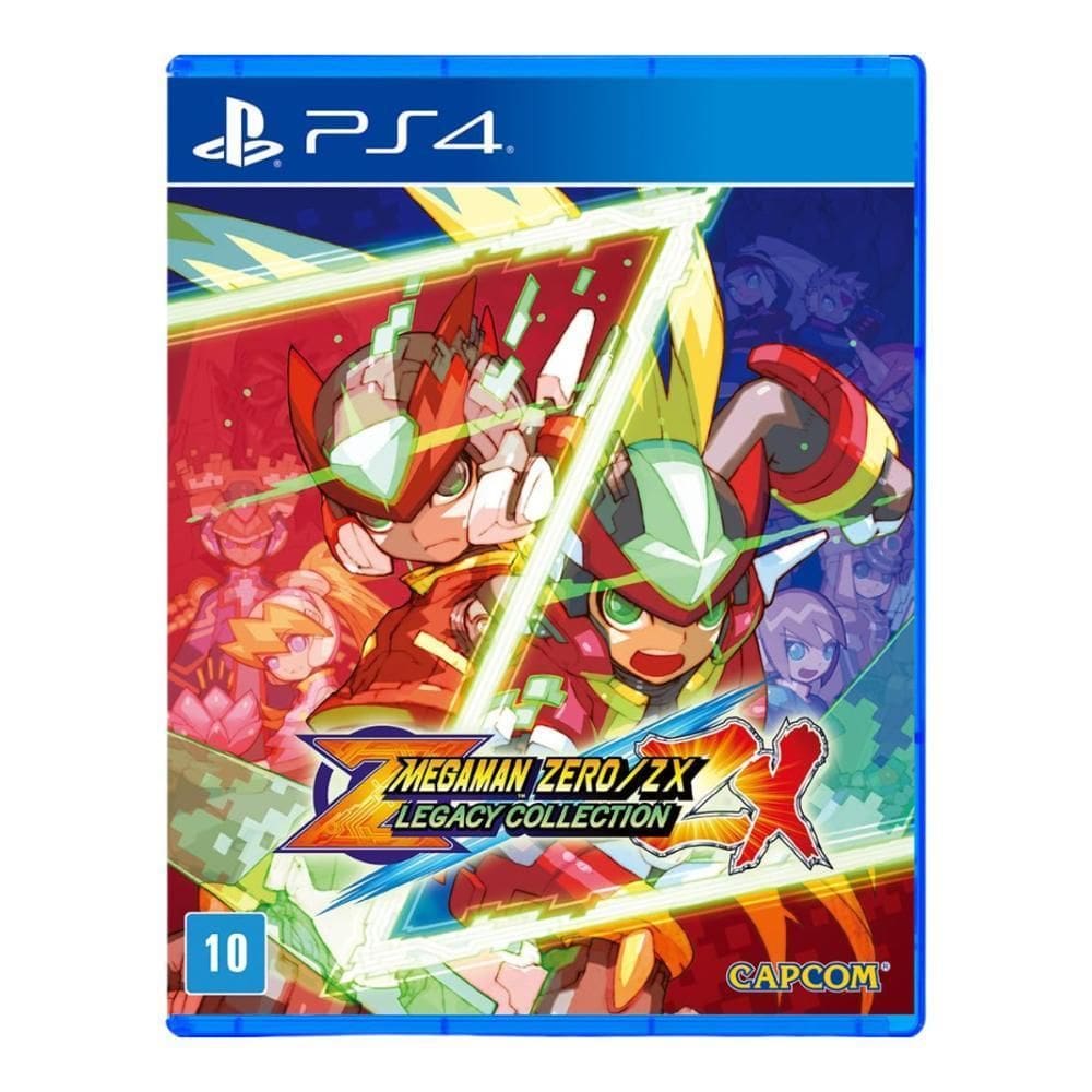 Jogo Mega Man Zero/Zx Legacy Collection Ps4 Nacional