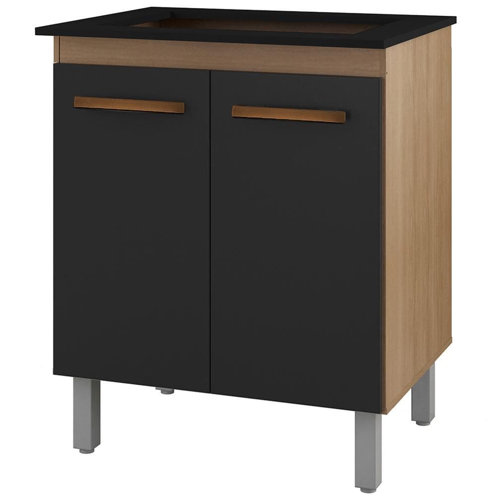 Balcao Para Cooktop 4 Bocas 2P 75 cm Jade Mobbs