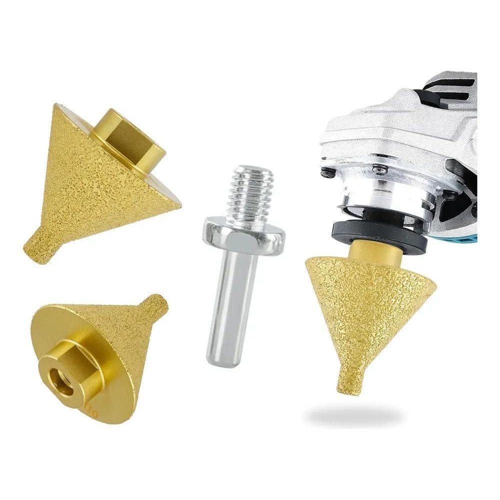 10X Brocas Chanfrador De Furos Perfuração De Furos Cônicos