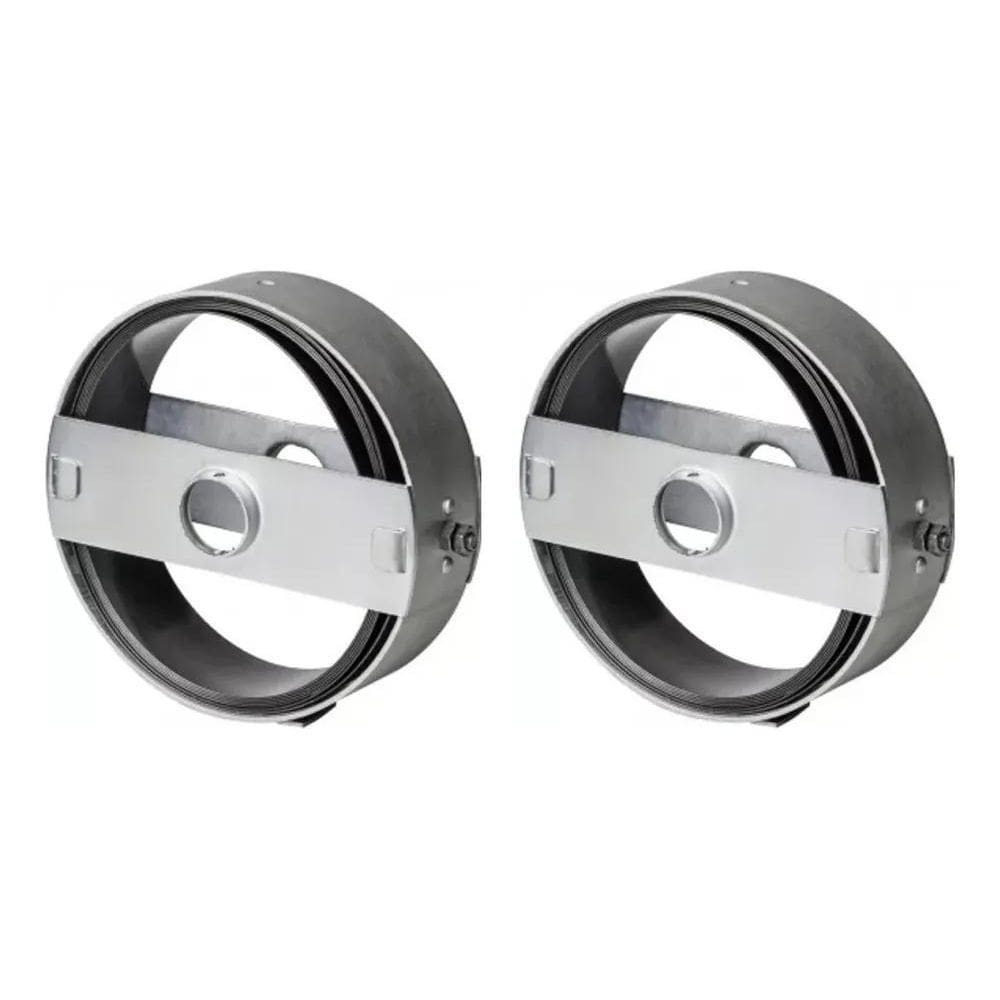 10X Kit 2 Caixa Com Mola Reforçada Porta De Aço Enrolar 3,0