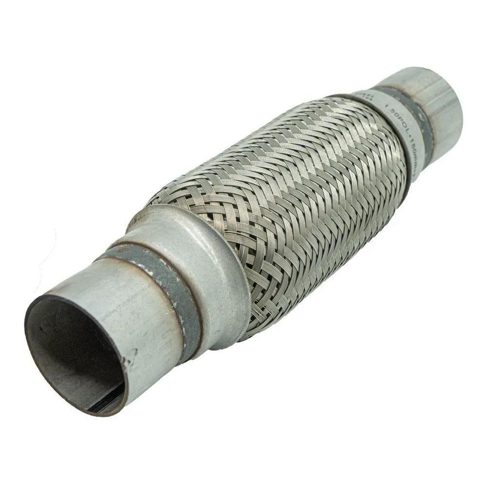 10X Flexível Do Tubo Cano De Escapamento Universal 38Mm X 2