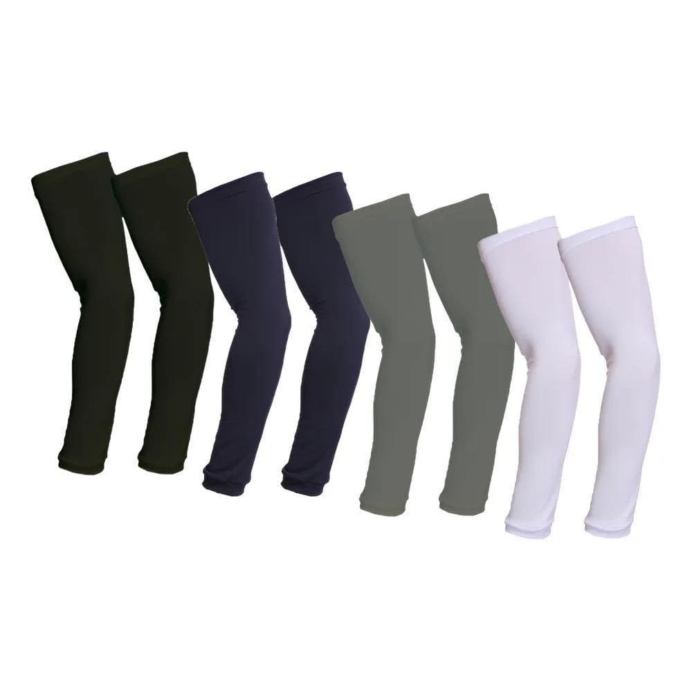 10X Kit 4 Pares De Manguitos Proteção Solar Ciclista Motobo