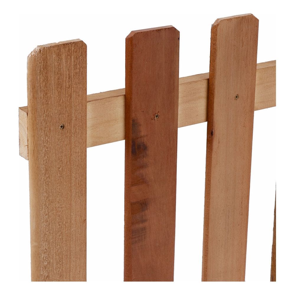 Cerca De Madeira Ripada Marrom 60x100 Cm